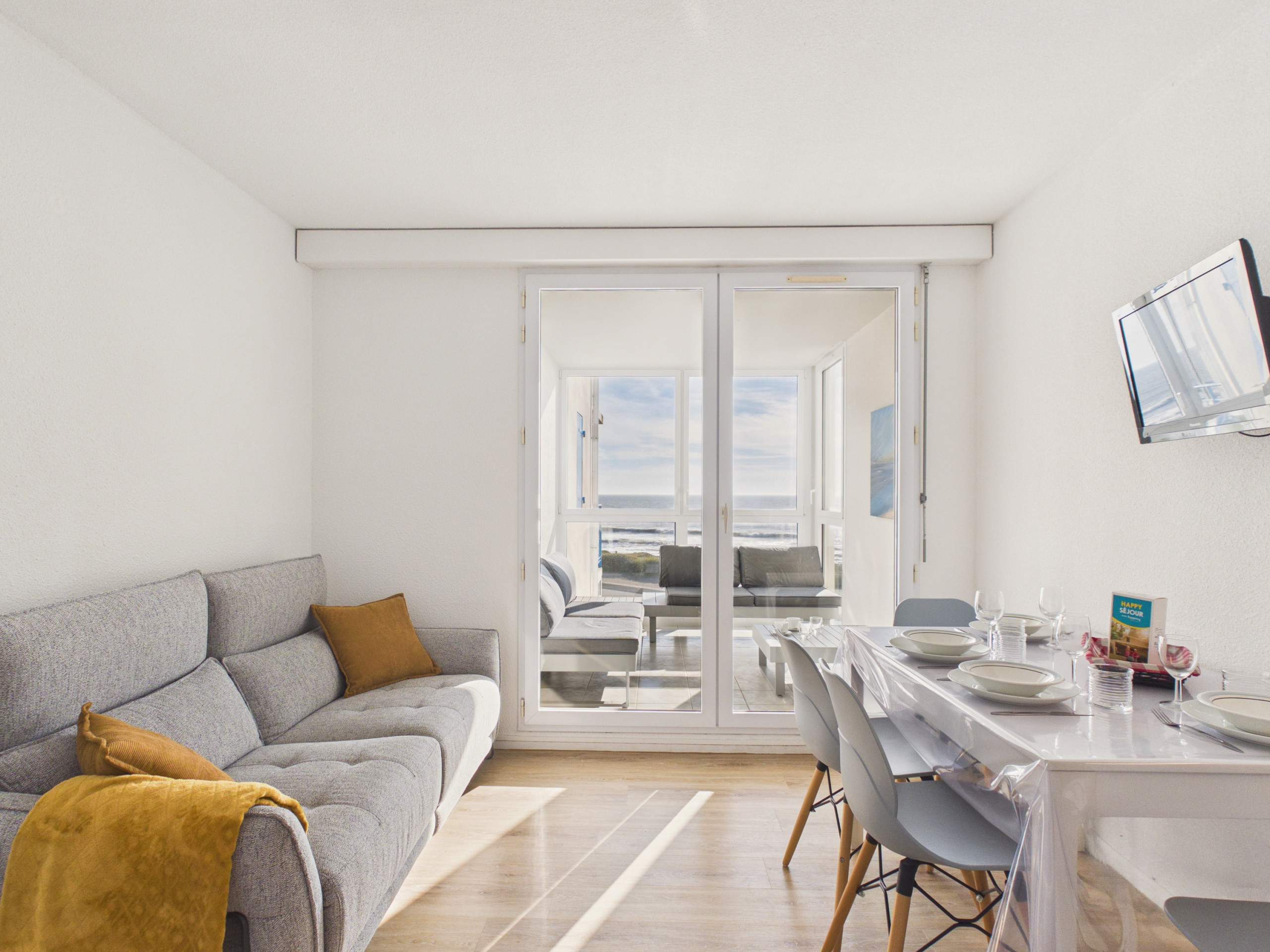 Apartamento en Saint-Hilaire-de-Riez - Vista al mar, playa a 300 m, apartamento para 5