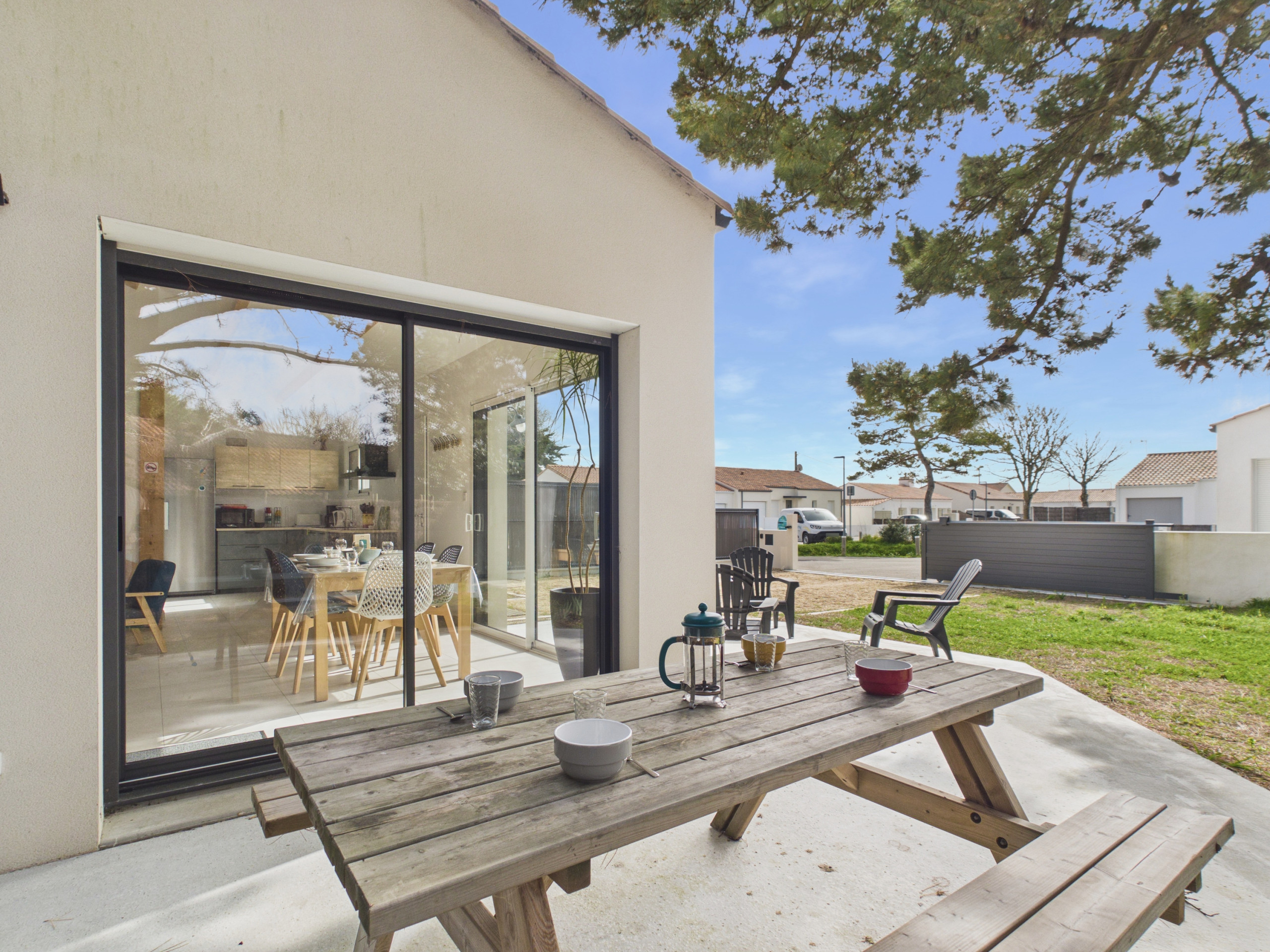 Casa en Notre-Dame-de-Monts - Casa para 7 con jardín, playa cercana