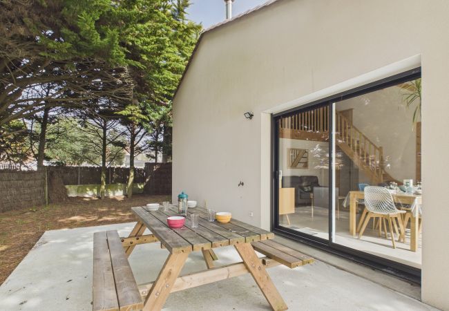 Casa en Notre-Dame-de-Monts - Casa para 7 con jardín, playa cercana