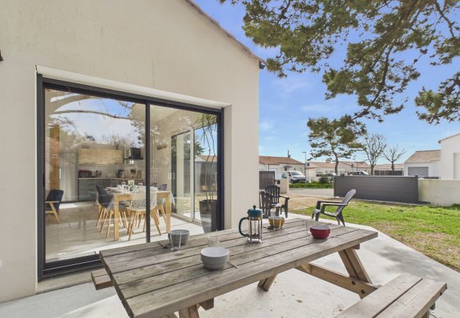 Casa en Notre-Dame-de-Monts - Casa para 7 con jardín, playa cercana