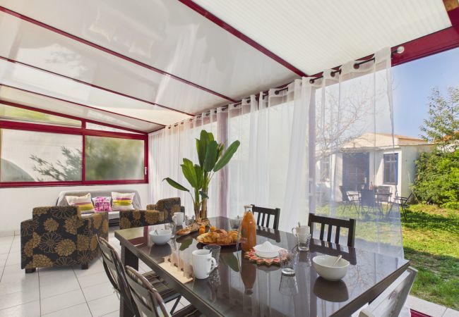 Casa en Les Sables-d´Olonne - Casa familiar para 6, terraza y jardín