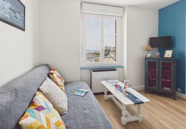 Apartamento en Fouesnant - Apartamento vista al mar para 3 a 200m de la playa