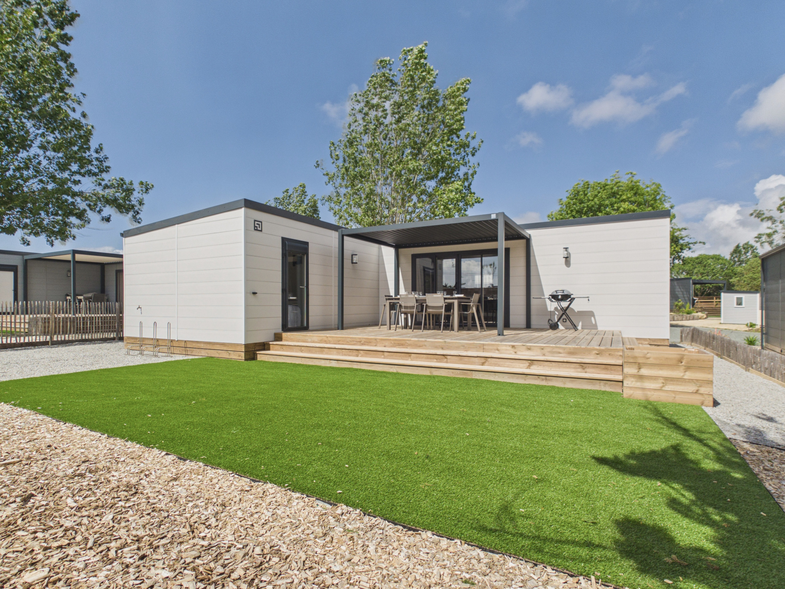 Chalet en Saint-Gilles-Croix-de-Vie - Piscina climatizada compartida, alojamiento para 6