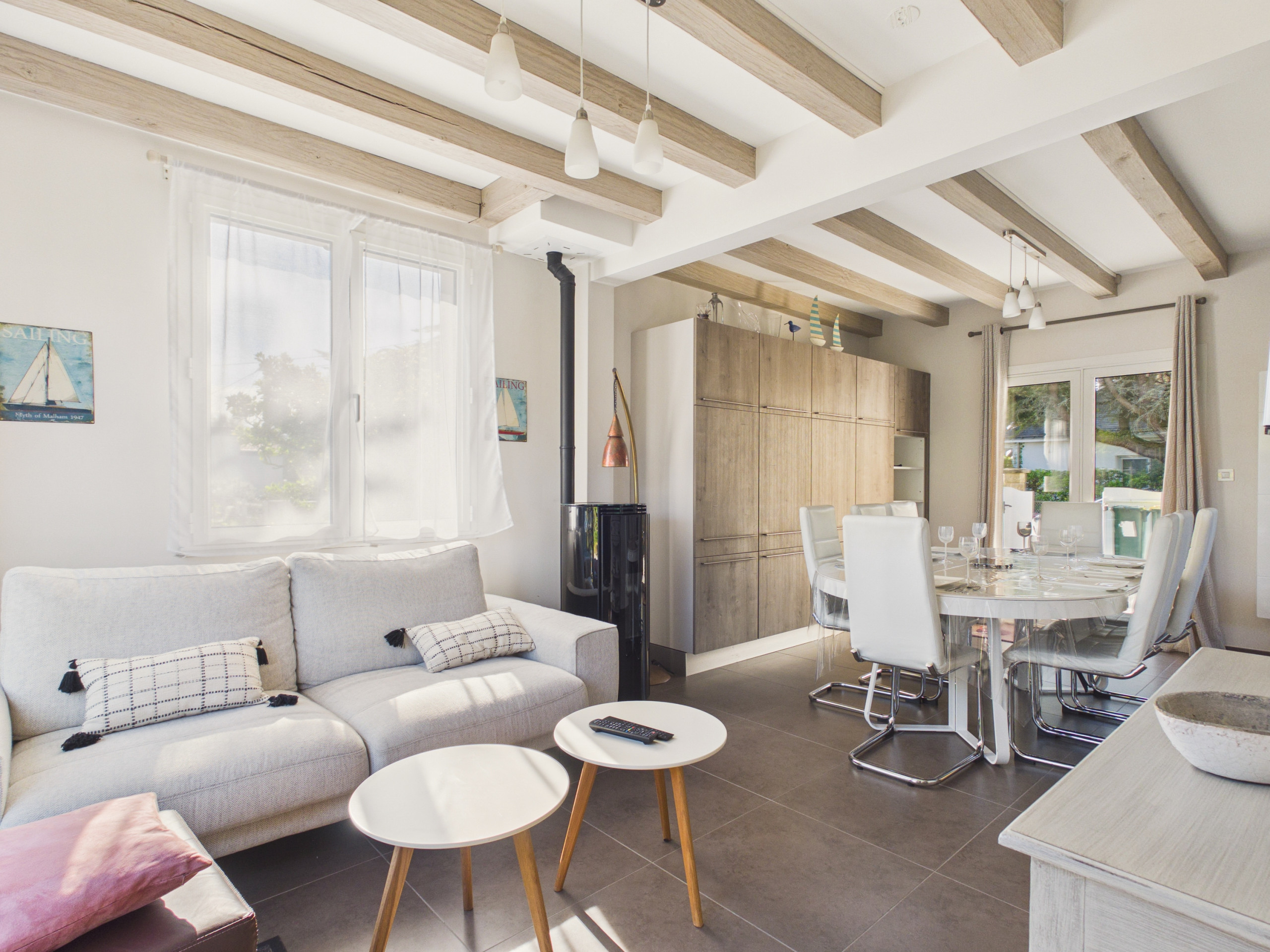 Casa en Le Pouliguen - A 250 m del mar, casa familiar con jardín