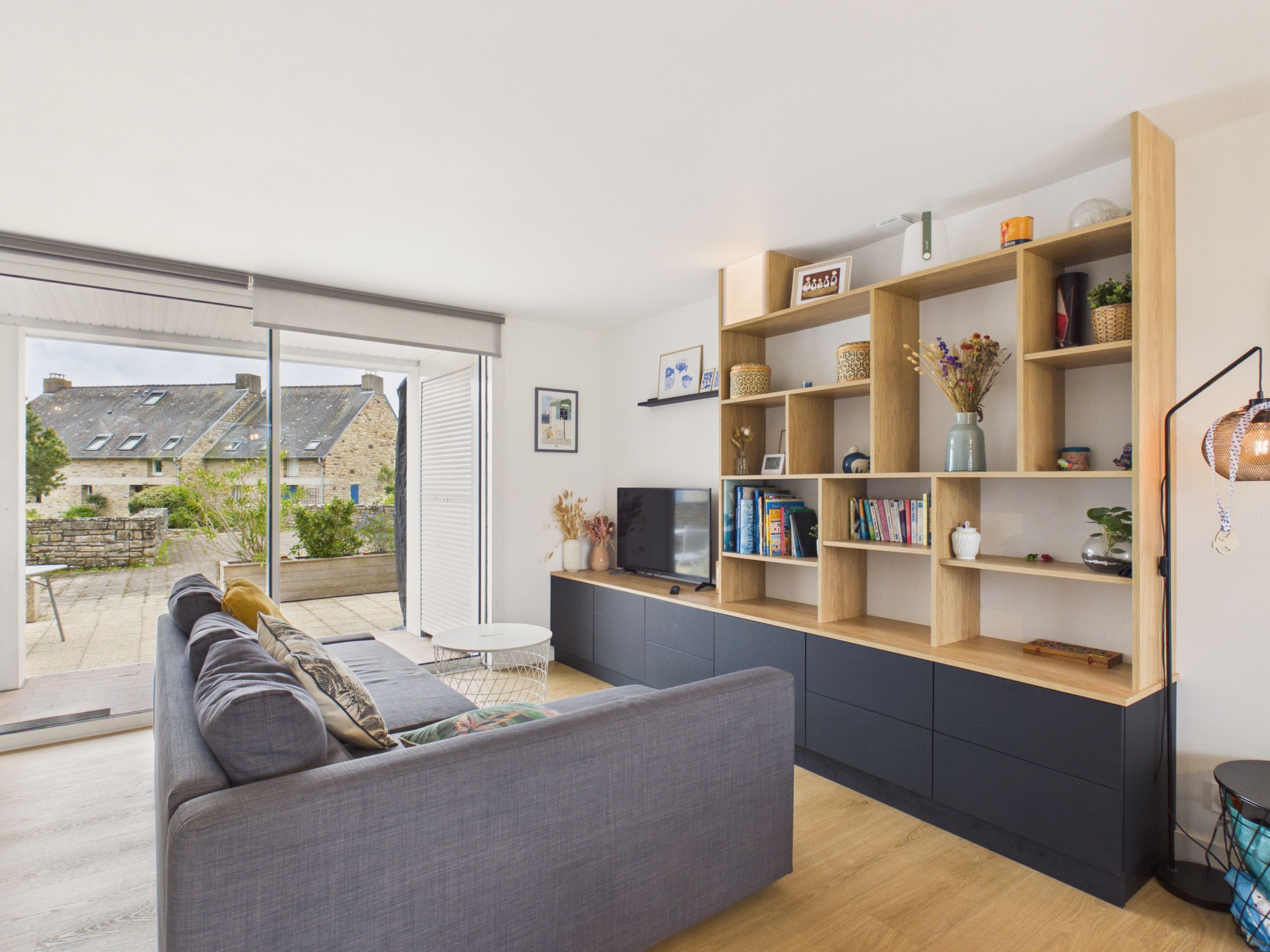 Casa en Arzon - Vistas al mar para 6 con jardín, a 150 m de la playa