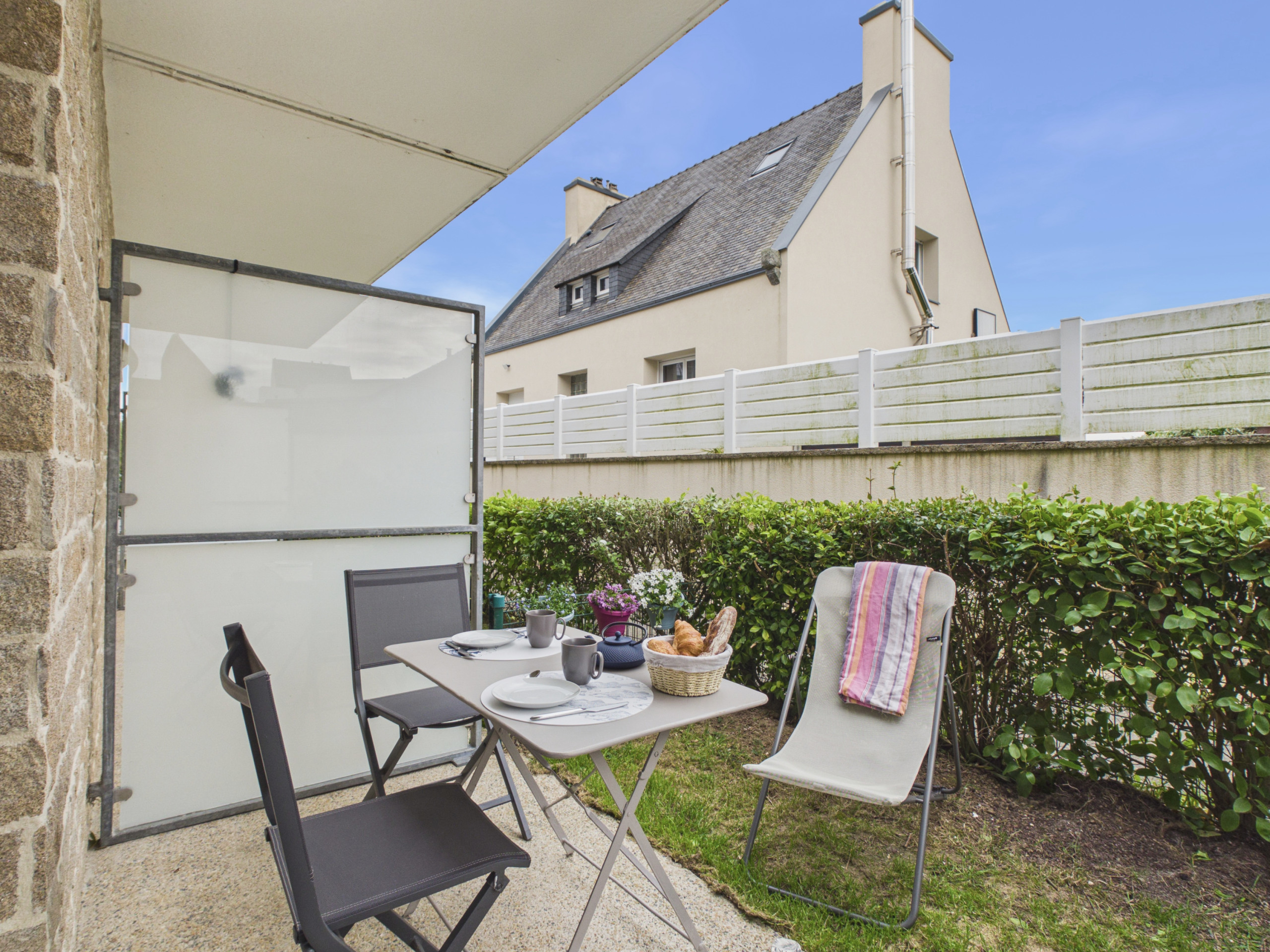 Apartamento en Plouguerneau - A 50 m de la playa - Apartamento con terraza para 2