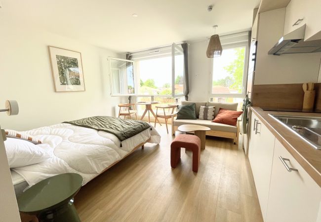 Estudio en Biscarrosse - Le Barrel - estudio para 2 personas - piscina compartida