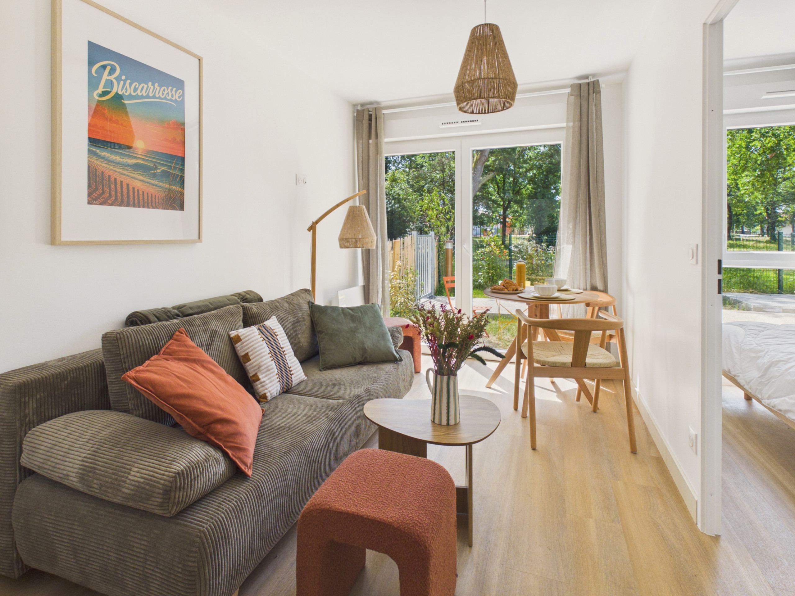 Apartamento en Biscarrosse - The Board -apto 4 ad 1 niño-piscina