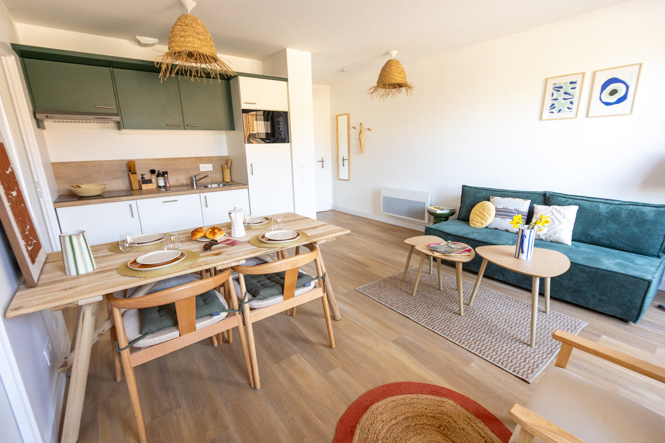 Apartamento en Biscarrosse - La Vague Dorée - 6 pers. - piscina común