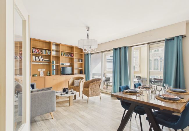 Apartamento en Dinard - Playa a 150 m, apart. centro ciudad para 4