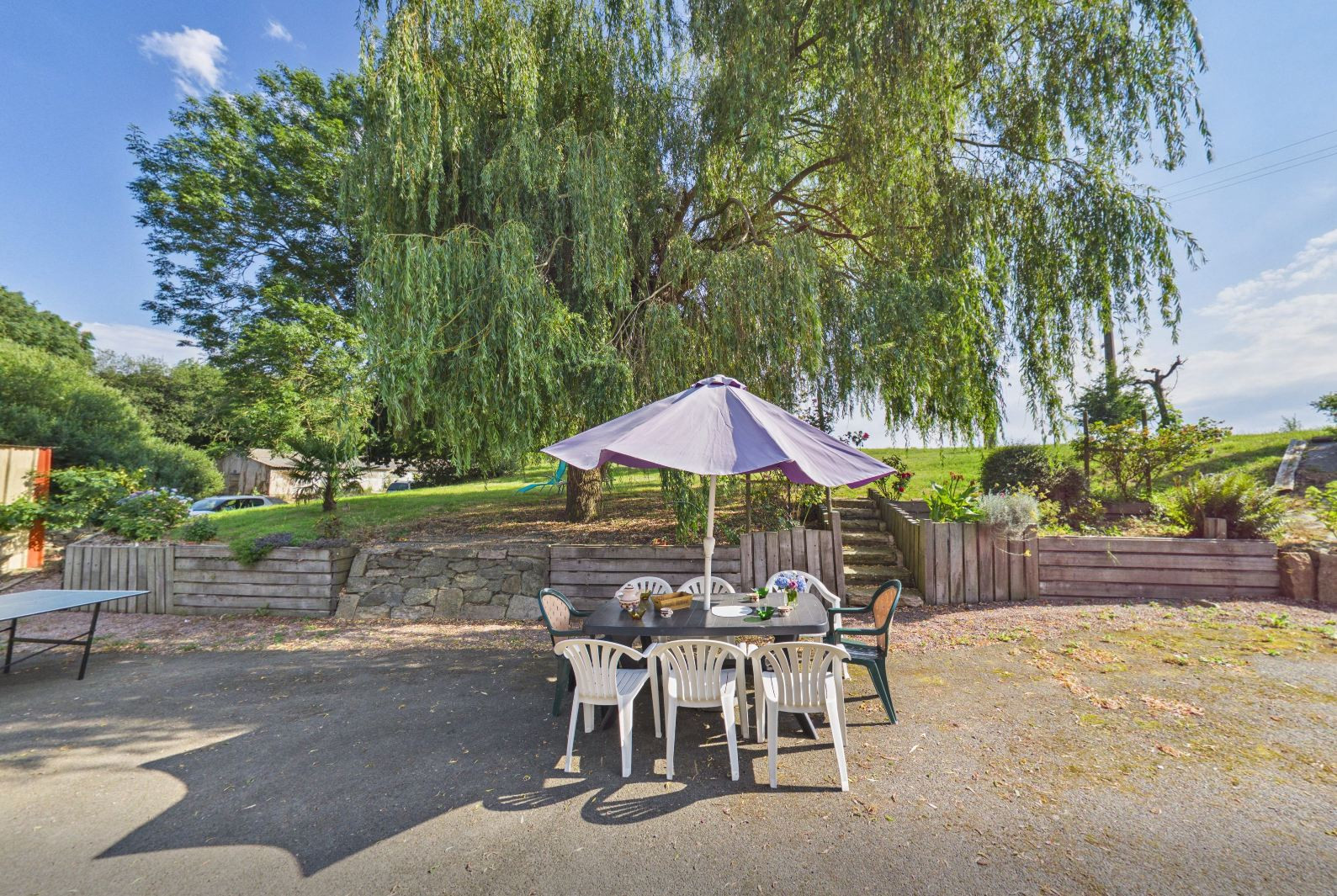 Casa en Hénansal - Casa con encanto 6 pers, gran jardín y BBQ