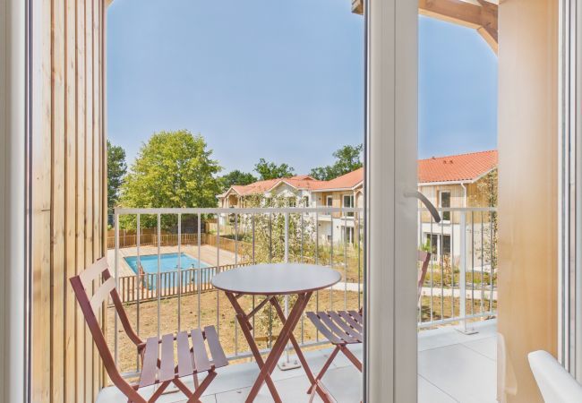 Apartamento en Biscarrosse - L’Embrun - Apto 6 pers - Piscina común