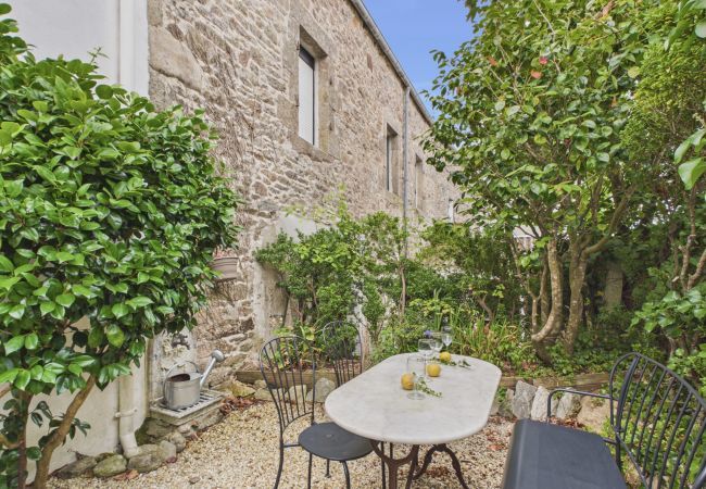 Casa en Plouguerneau - Casa 4 pers, todo a pie, jardín y barbacoa