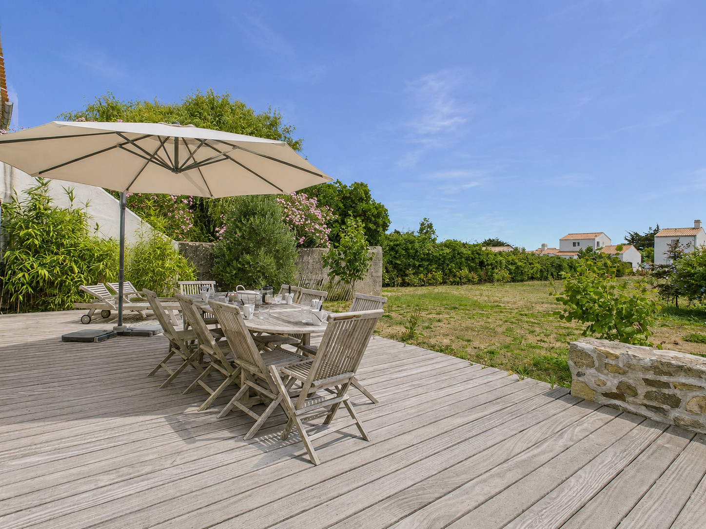 Casa en Noirmoutier-en-l´Ile - Casa para 8 con jardín a 200 m de la playa