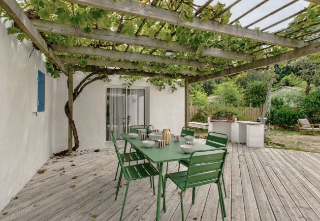 Casa en Noirmoutier-en-l´Ile - Playa a 100 m, casa 8 pers, jardín y BBQ