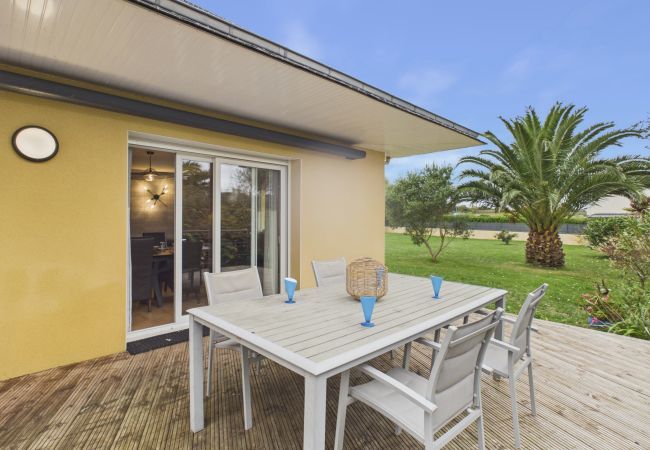 Casa en Plouguerneau - Playa a 200 m, casa para 7 con jardín