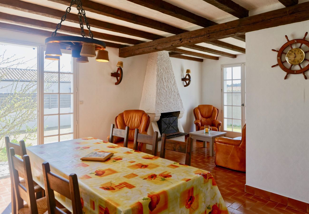 Casa en Noirmoutier-en-l´Ile - Casa para 4 - Jardín - 400m de la playa des Lutins