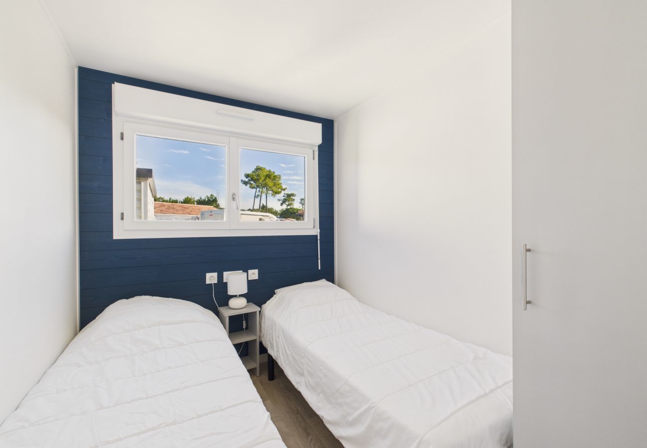 Chalet en Saint-Hilaire-de-Riez - Chalet para 6, finca con piscina