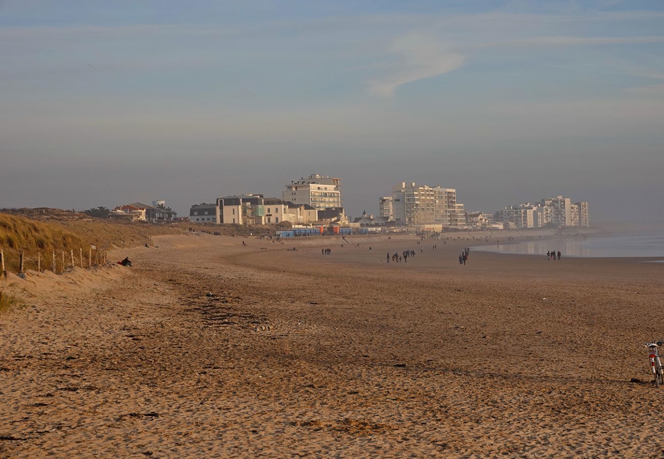Apartamento en Saint-Gilles-Croix-de-Vie - Piso para 6 en la playa grande, St Gilles