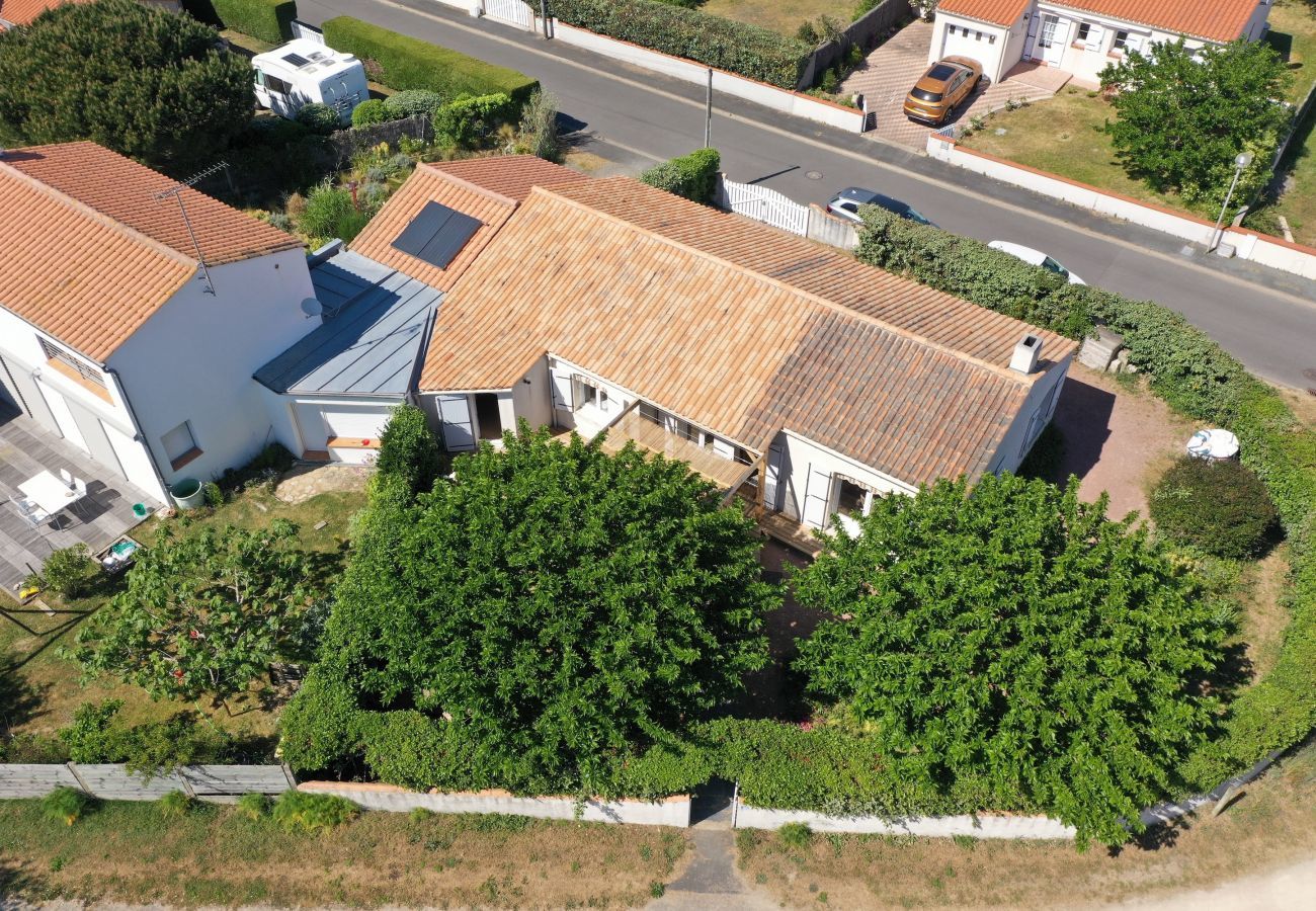 Casa en Bretignolles-sur-Mer - Una casa para 10 con jardín junto al mar