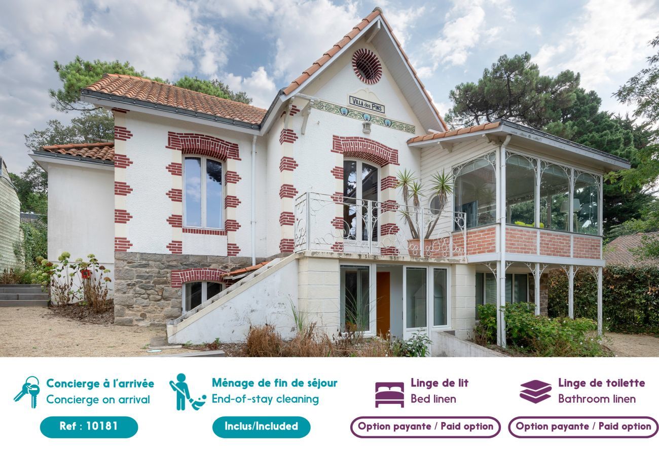 Casa en Pornichet - Villa junto al mar para 8 - 75 m de la playa