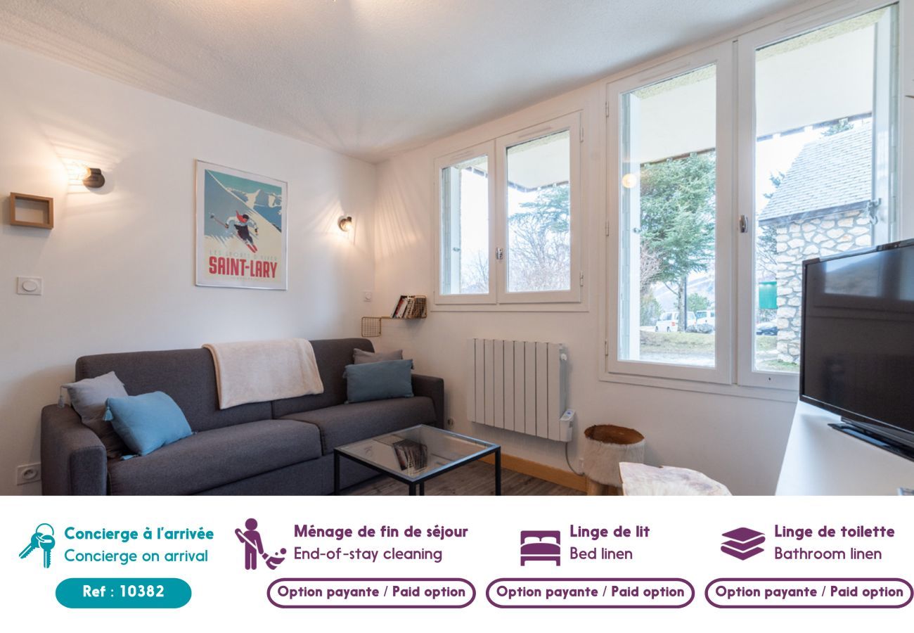 Apartamento en Adervielle-Pouchergues - Pausa de esquí para 6 a 200 m de las pistas