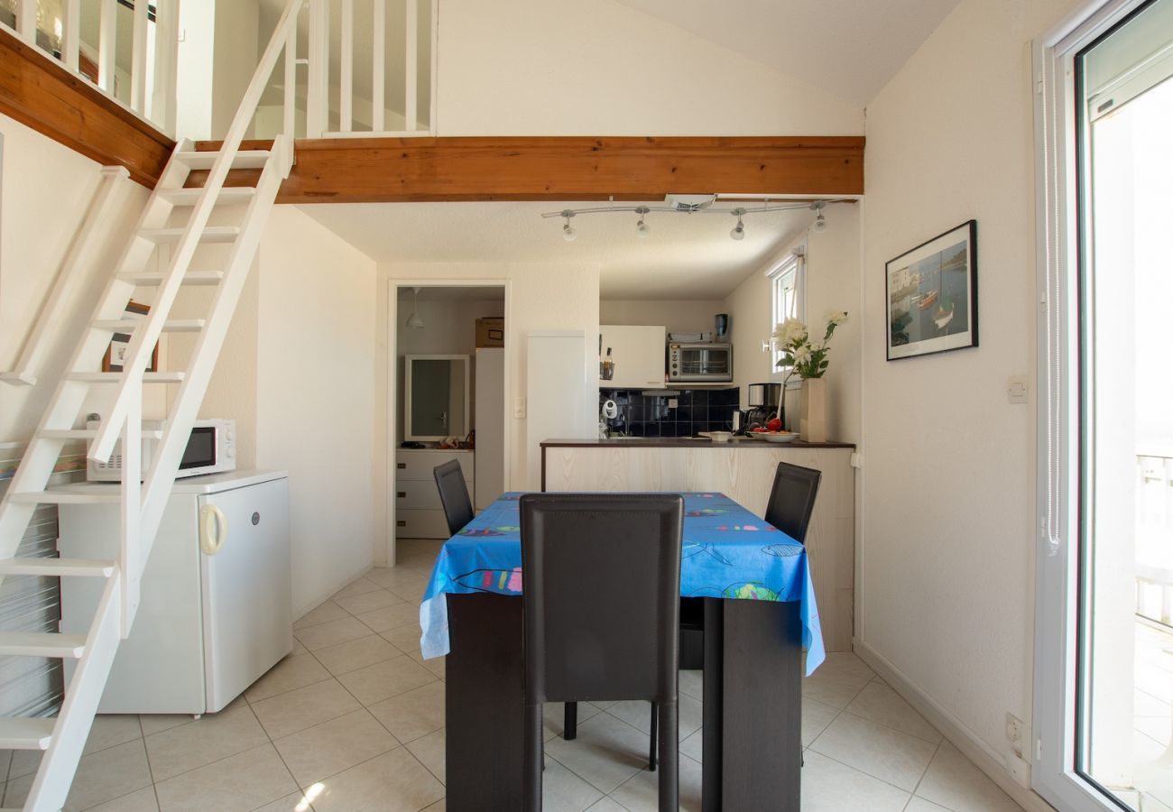 Apartamento en Saint-Hilaire-de-Riez - Piso para 5 con vistas al mar