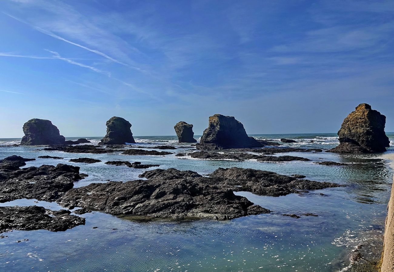 Apartamento en Saint-Hilaire-de-Riez - Piso para 5 con vistas al mar