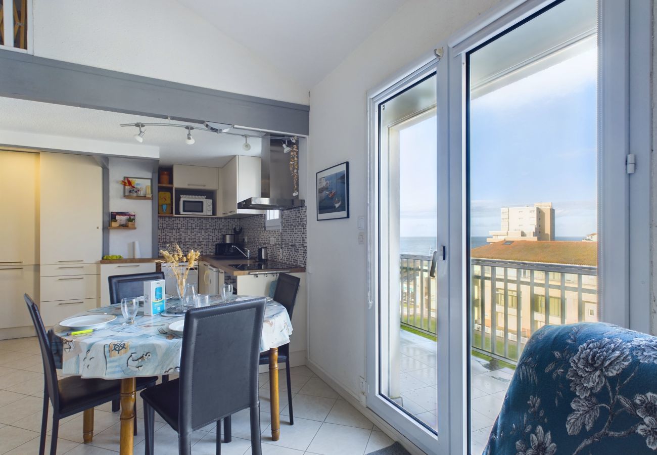 Apartamento en Saint-Hilaire-de-Riez - Piso para 5 con vistas al mar