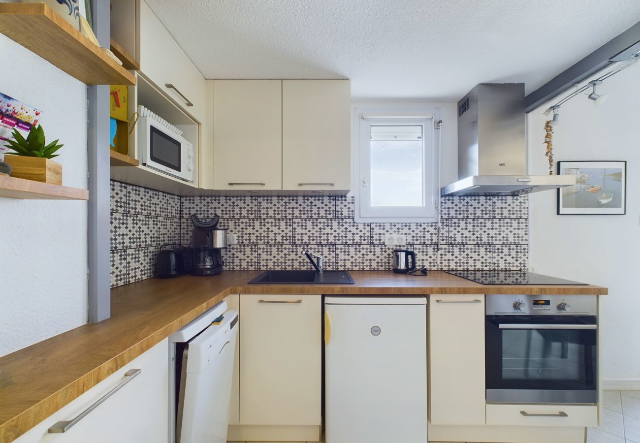 Apartamento en Saint-Hilaire-de-Riez - Piso para 5 con vistas al mar