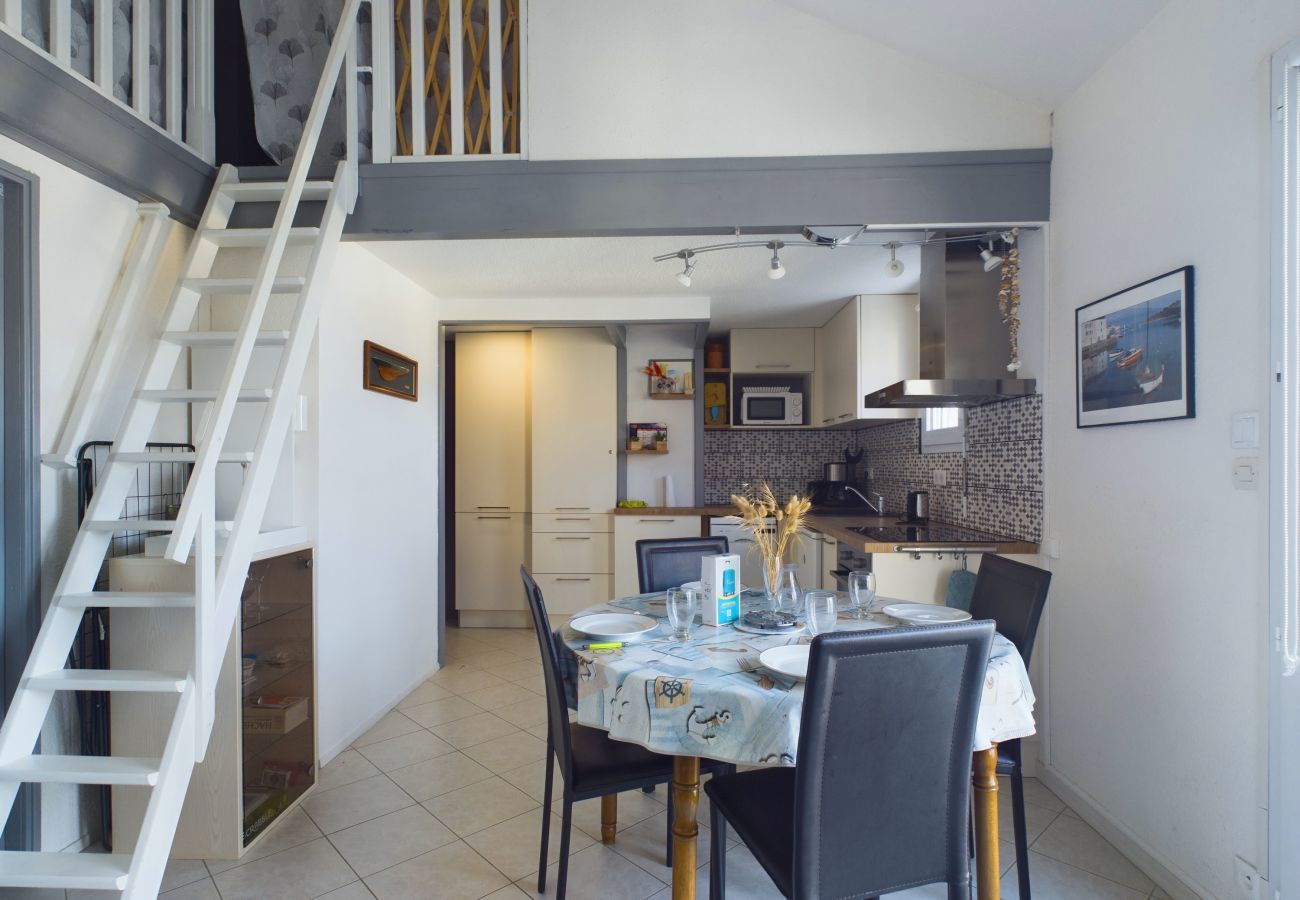 Apartamento en Saint-Hilaire-de-Riez - Piso para 5 con vistas al mar