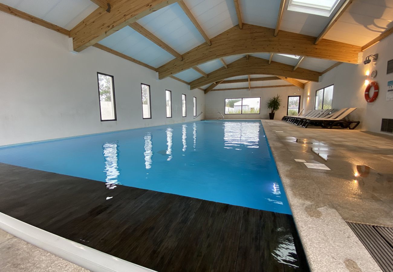 Chalet en Saint-Hilaire-de-Riez - Chalet para 5- Piscina cubierta- St Hilaire