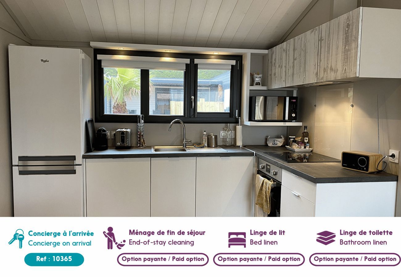 Chalet en Saint-Hilaire-de-Riez - Chalet para 5- Piscina cubierta- St Hilaire