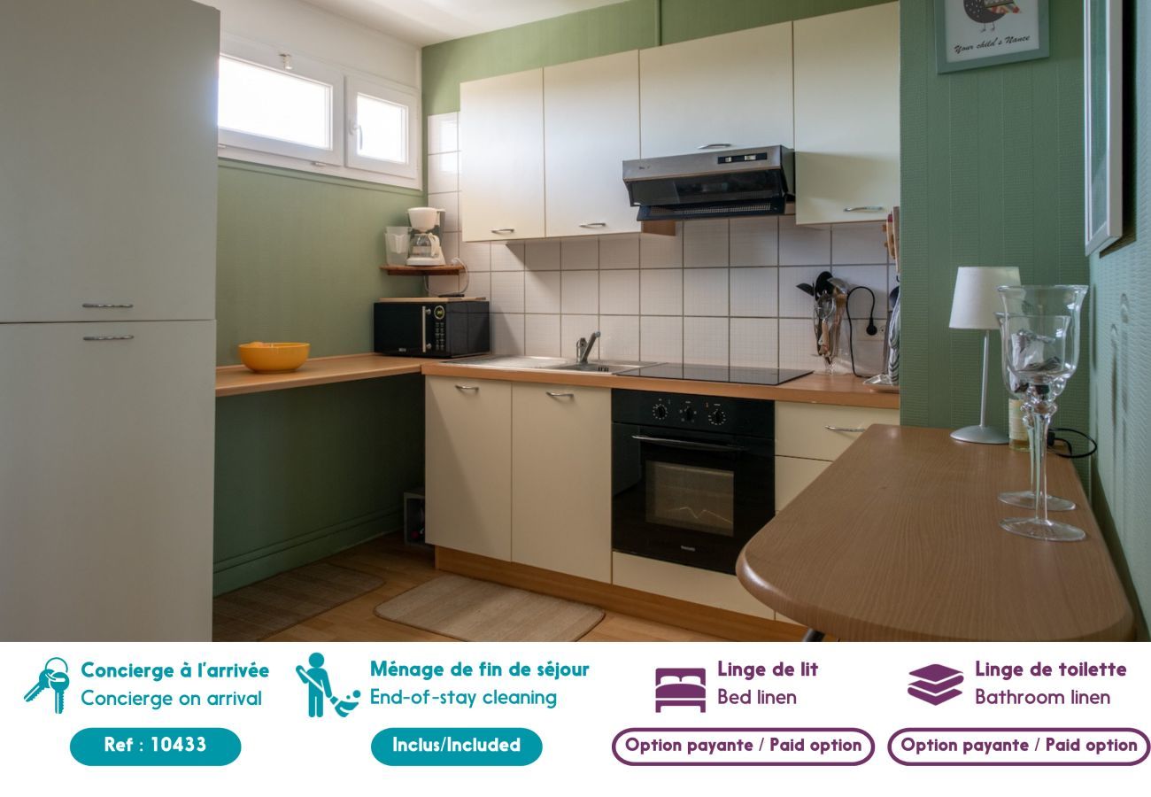 Apartamento en Saint-Brevin-les-Pins -  Apartamento frente al mar y pinos