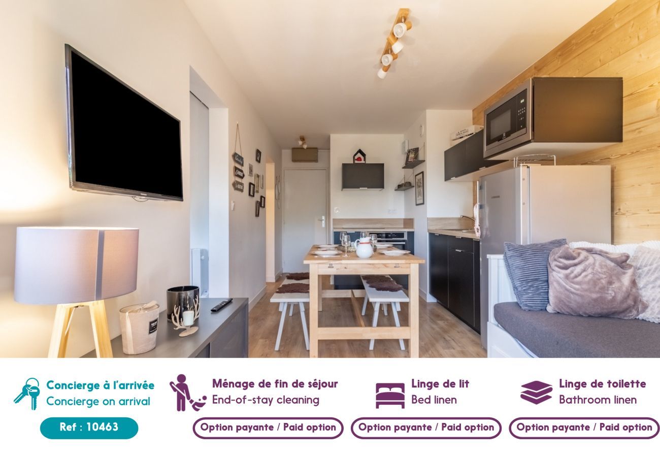 Apartamento en Genos - Les Gourgs Blancs - 80m de las pistas - 6 personas
