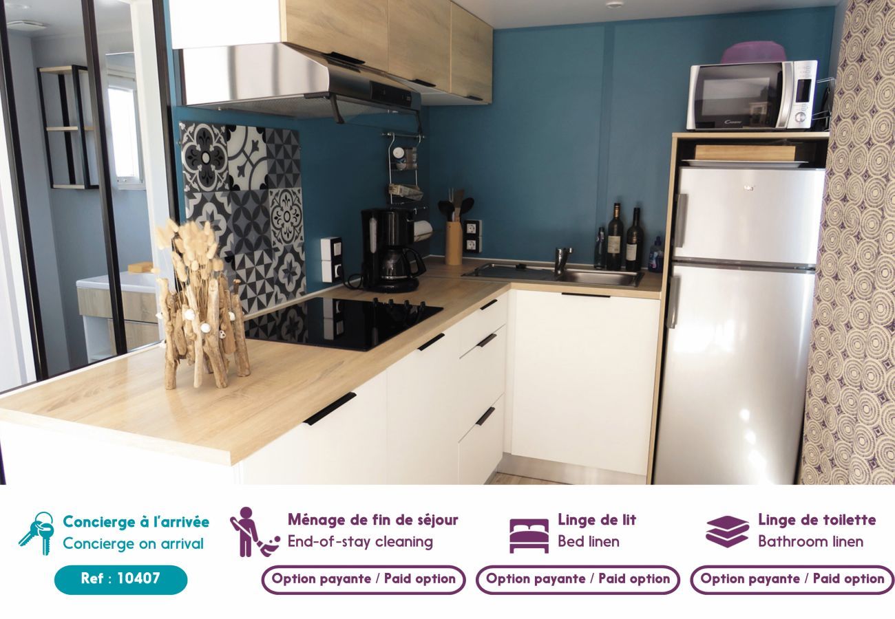 Chalet en Saint-Hilaire-de-Riez - Residencia con piscina, chalet para 6