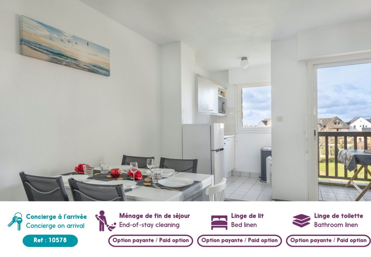 Apartamento en Arzon - A 600 m de la playa - Vista del puerto de Crouesty