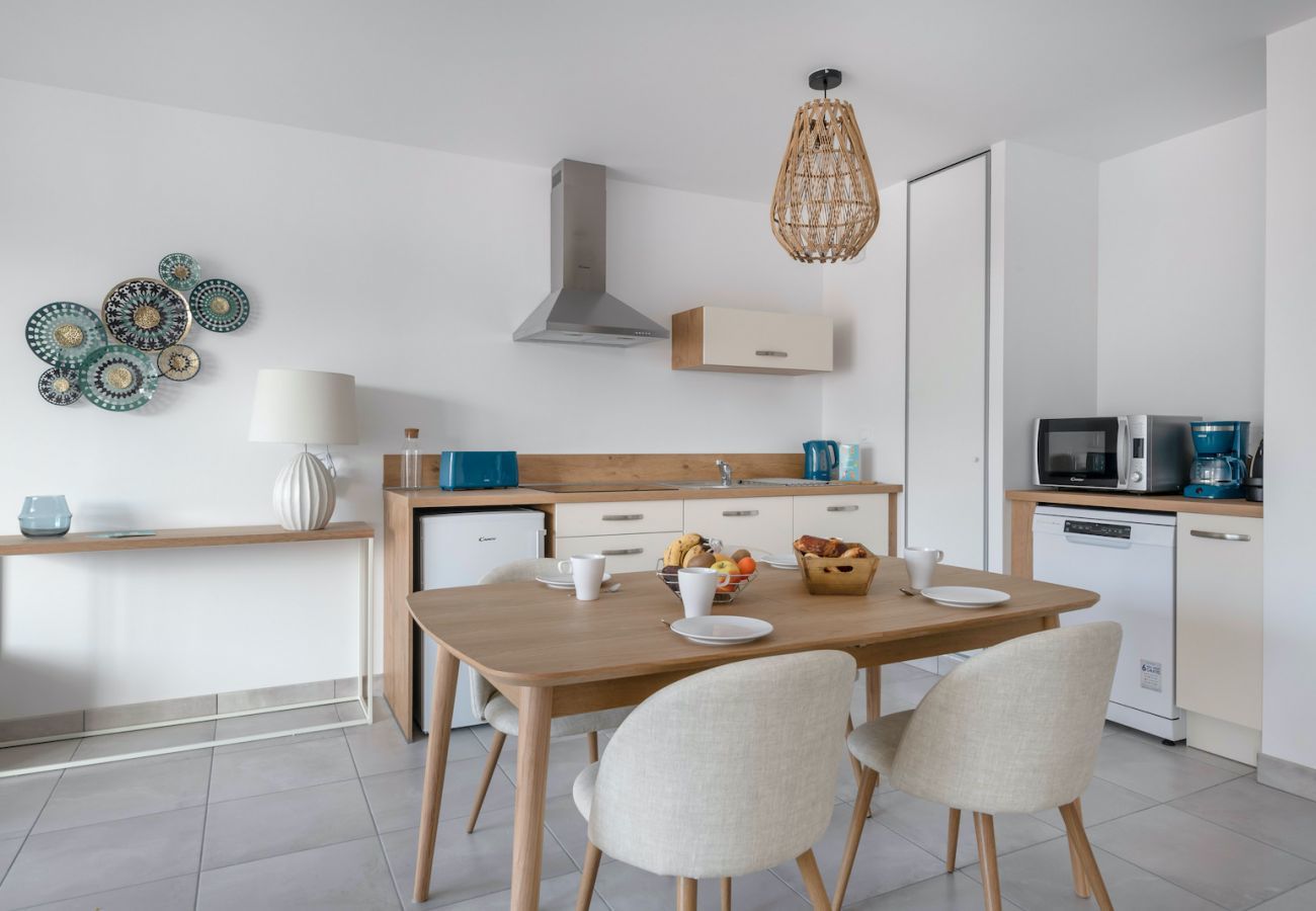 Apartamento en Pléneuf-Val-André - A 50 m de la playa, piso vistas al mar 6 personas