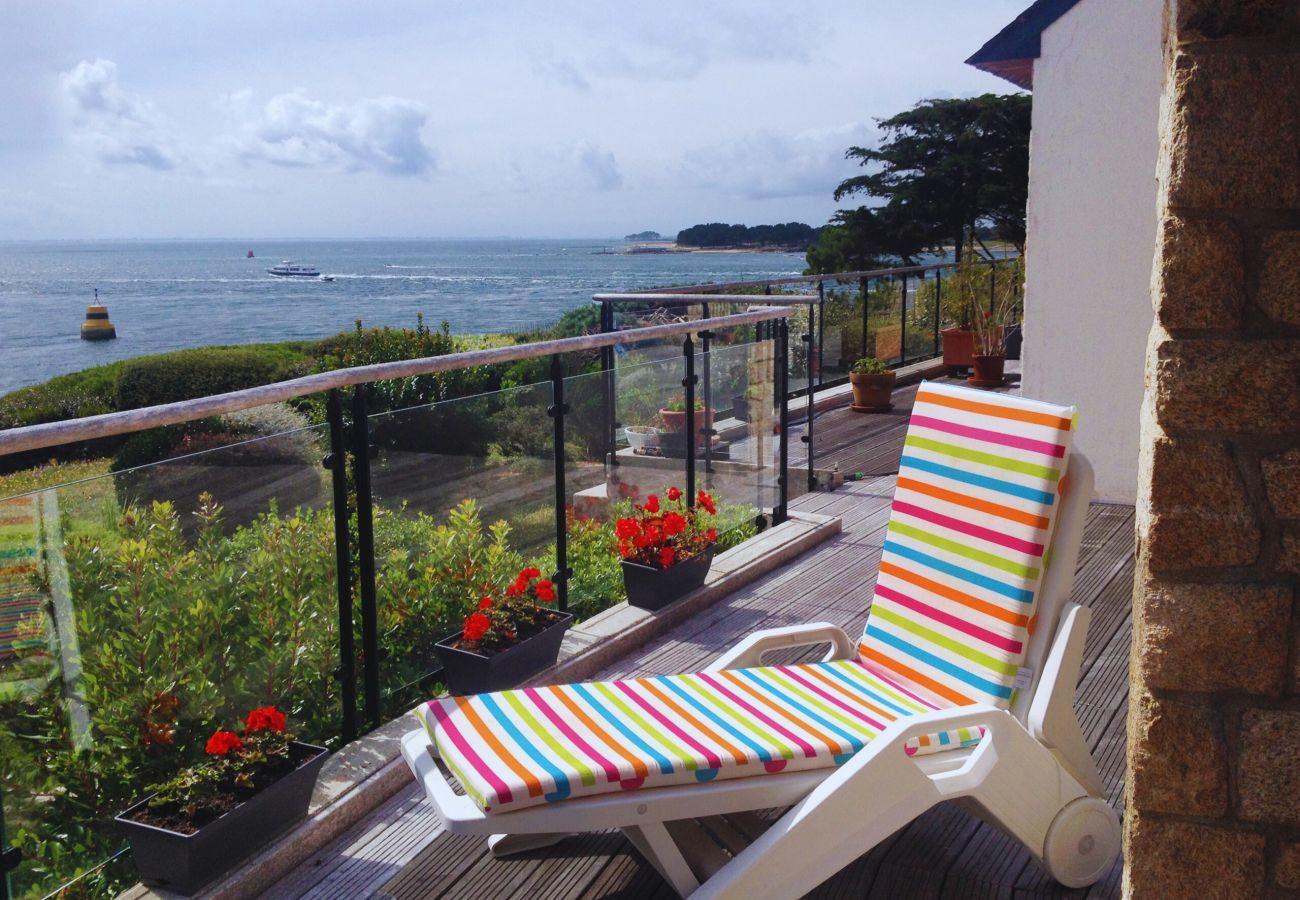 Casa en Arzon - Arzon- Casa para 2 con hermosa vista al mar