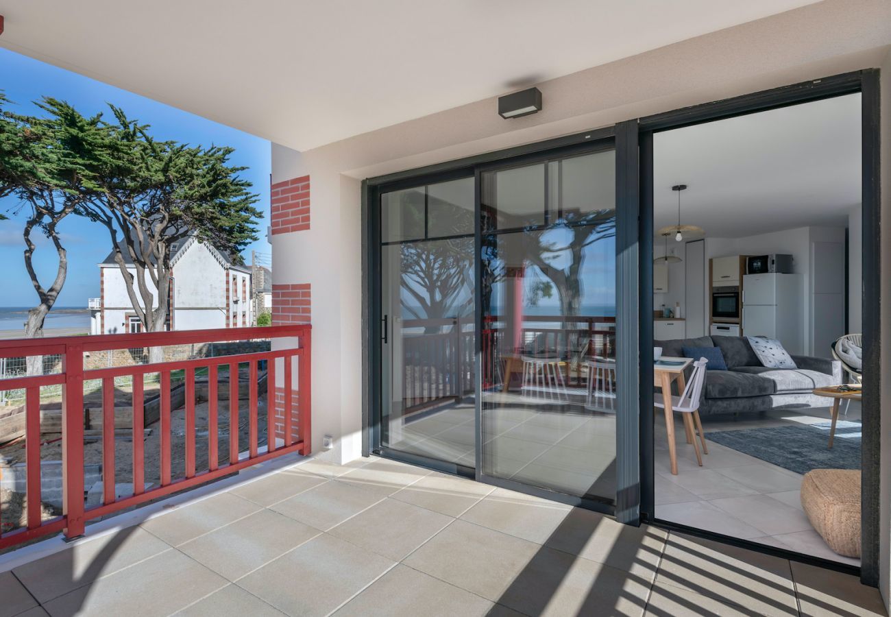Apartamento en Pléneuf-Val-André - Precioso piso con vistas al mar para 8