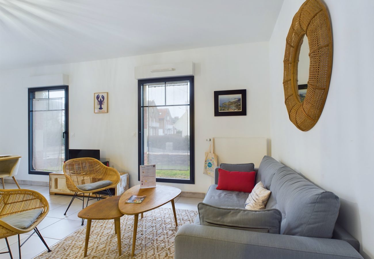 Apartamento en Pléneuf-Val-André - A 50 m de la playa – terraza – 3 adultos / 3 niños