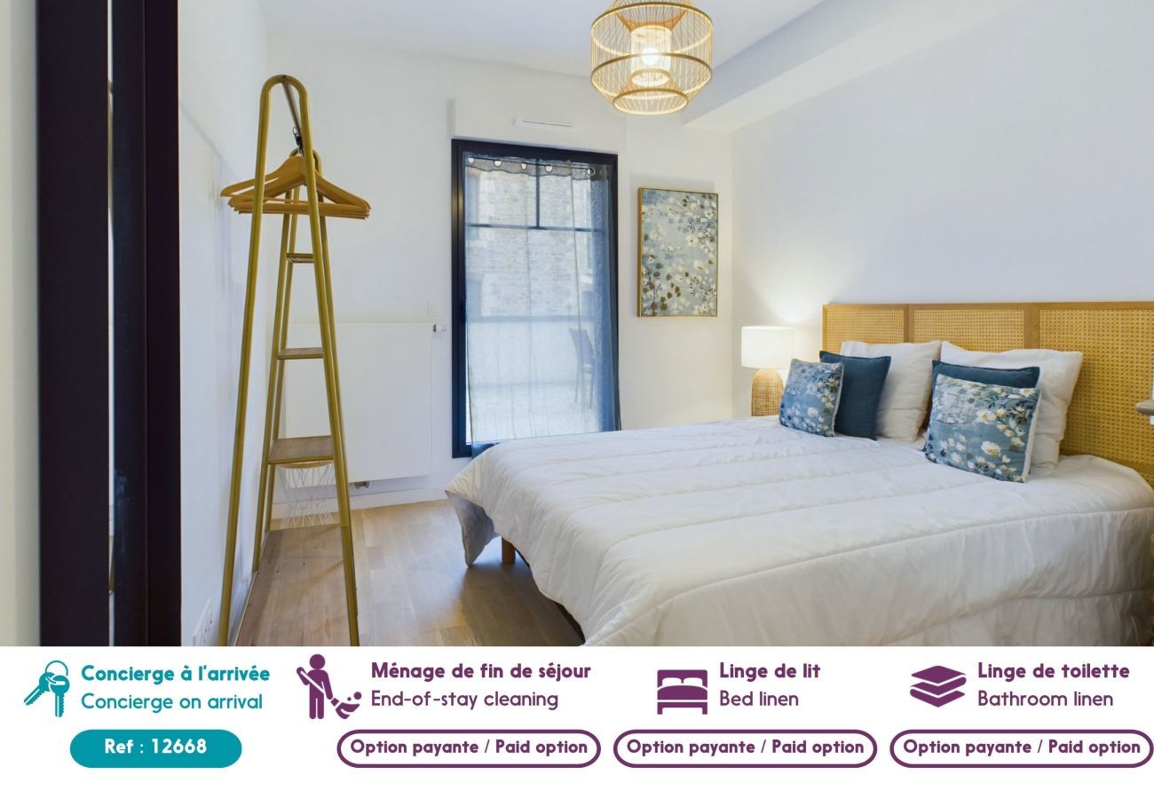 Apartamento en Pléneuf-Val-André - A 50 m de la playa – terraza – 3 adultos / 3 niños