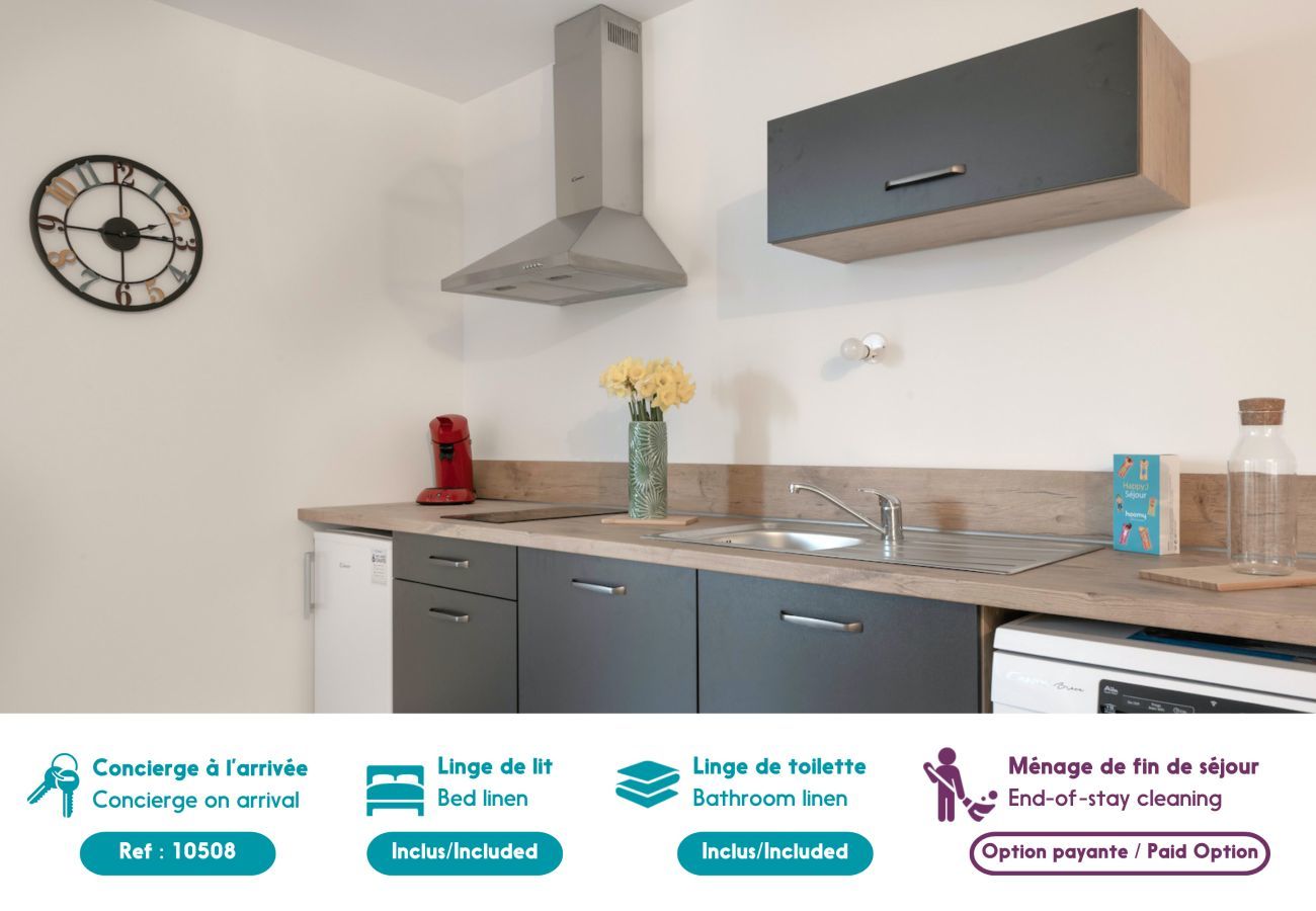 Apartamento en Pléneuf-Val-André - Piso para 4 junto al mar, Pléneuf Val André
