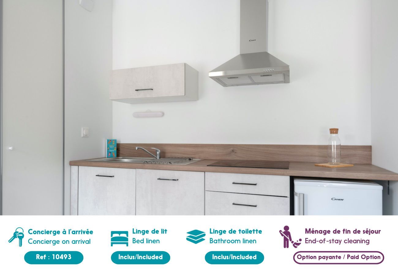Apartamento en Pléneuf-Val-André - 50m de la playa, bonito piso para 4