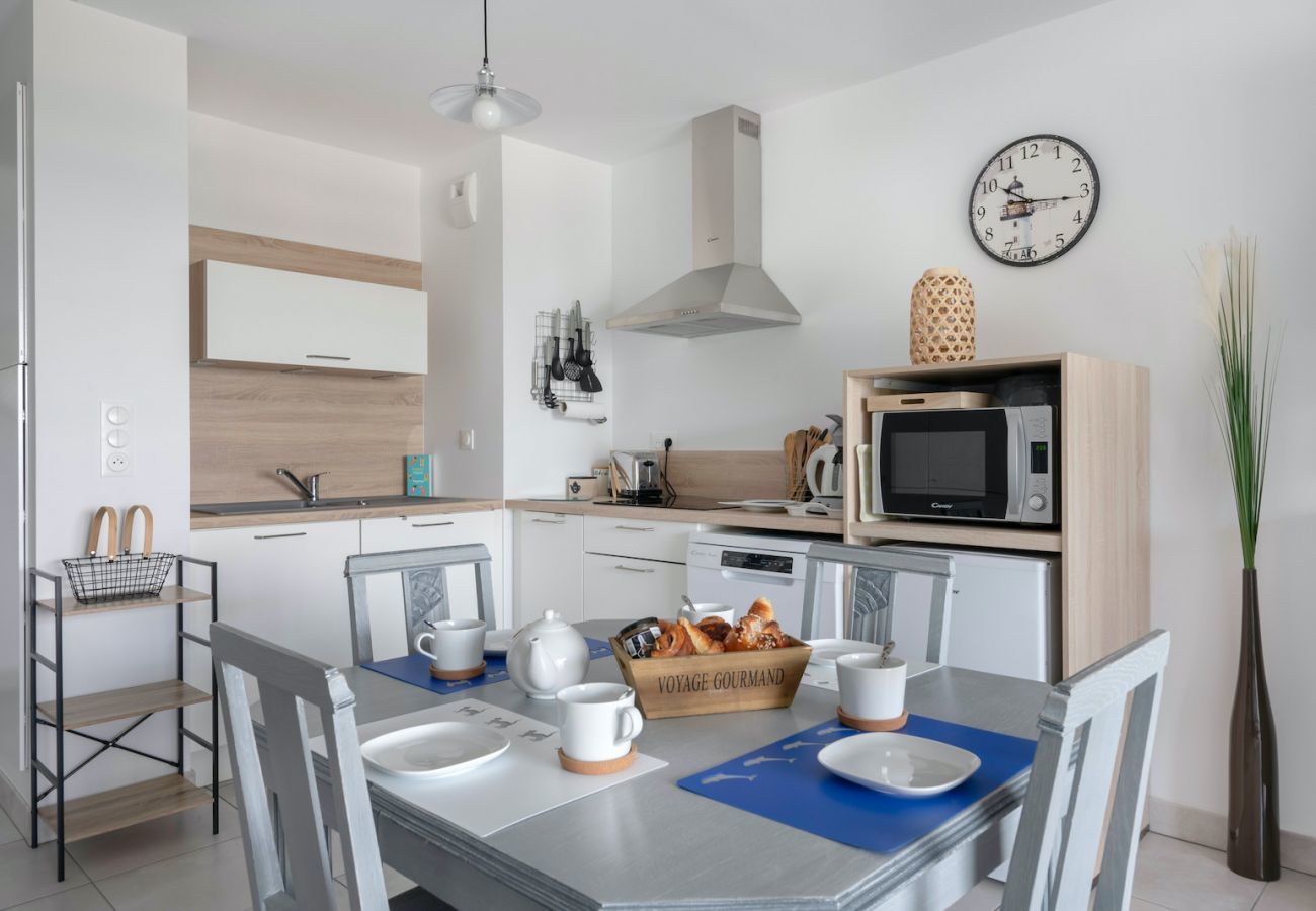 Apartamento en Pléneuf-Val-André - A 50m de la playa, piso con vistas al mar para 3
