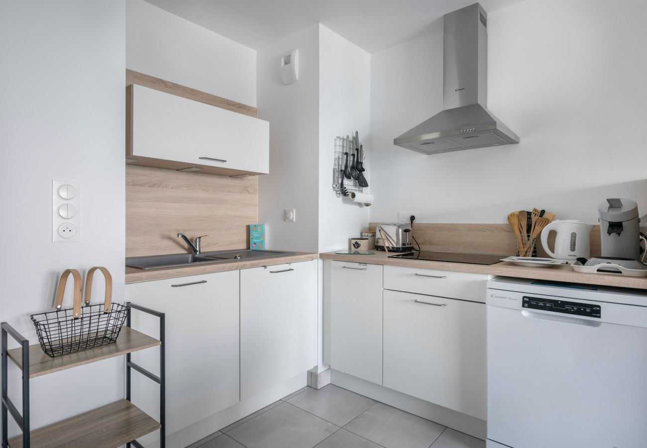 Apartamento en Pléneuf-Val-André - A 50m de la playa, piso con vistas al mar para 3
