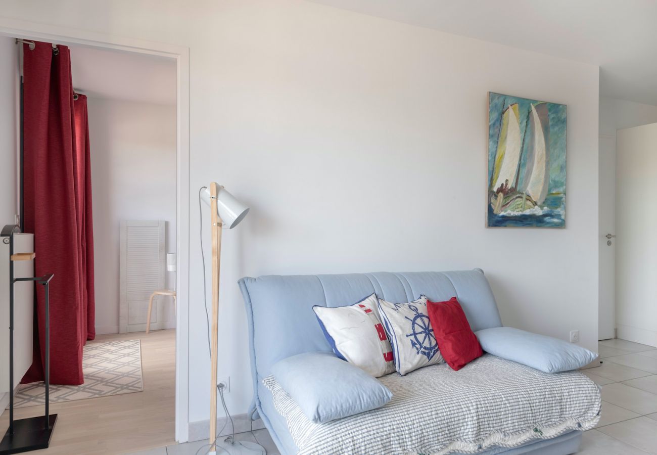 Apartamento en Pléneuf-Val-André - A 50m de la playa, piso con vistas al mar para 3