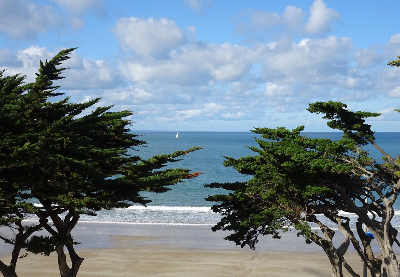 Apartamento en Pléneuf-Val-André - A 50m de la playa, piso con vistas al mar para 3
