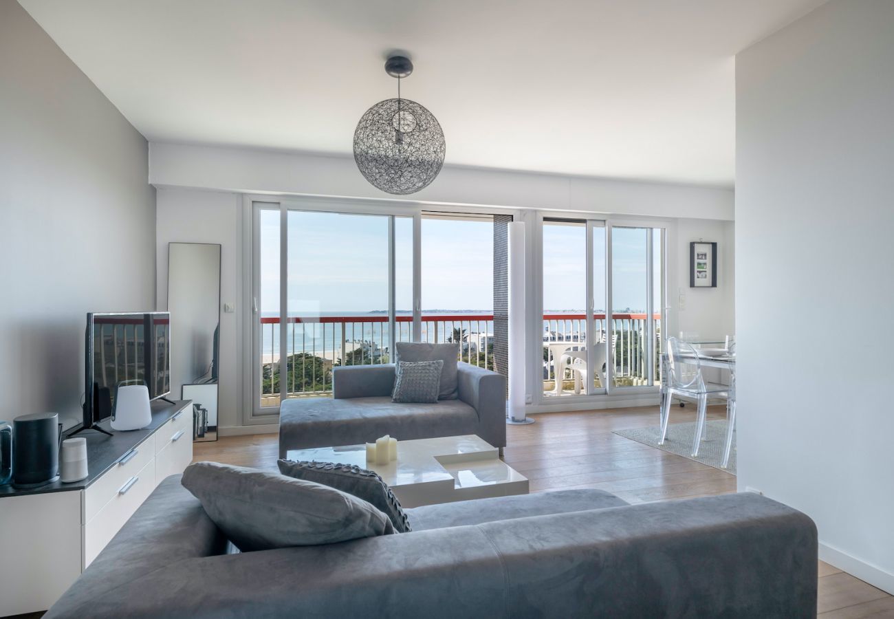 Apartamento en Pornichet - Playa de 350 m, increíble vista de la bahía de La Baule