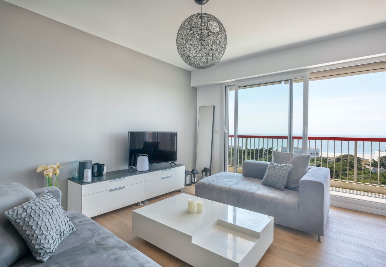 Apartamento en Pornichet - Playa de 350 m, increíble vista de la bahía de La Baule